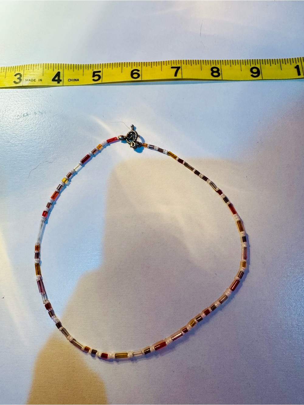 Handmade Delicate Multicolor Beaded Necklace - Women Jewelry